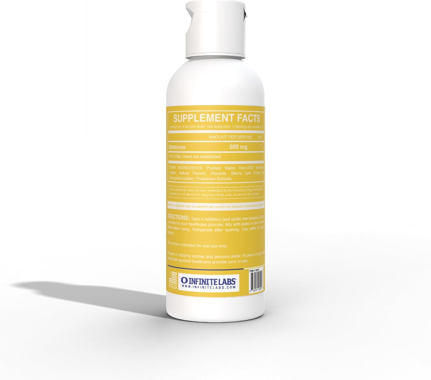 Advanced Liposomal Glutathione Complex Liquid Supplement - Gluten Free, Sugar Free, Keto Friendly - 4 Fl. Oz. - BoostGo Australia