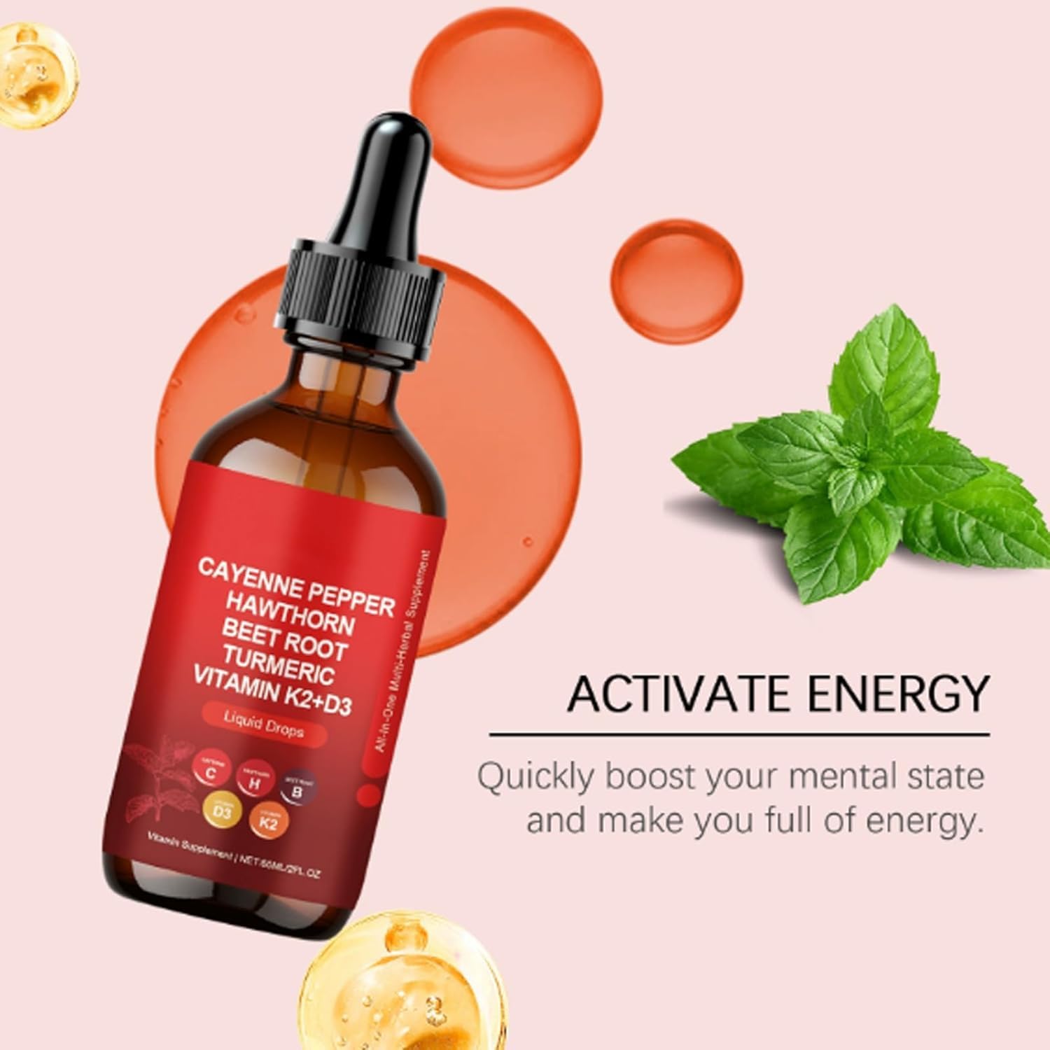 Aeluro Cayenne Pepper Liquid Drops 60ml - Pack of 2