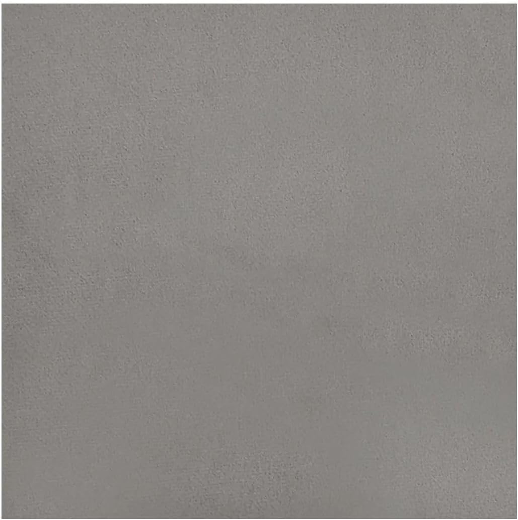 AetherAuto Light Gray Velvet Relaxing Chair with Stool, 22.8" Armrest Height, Foam-Filled, Easy Install