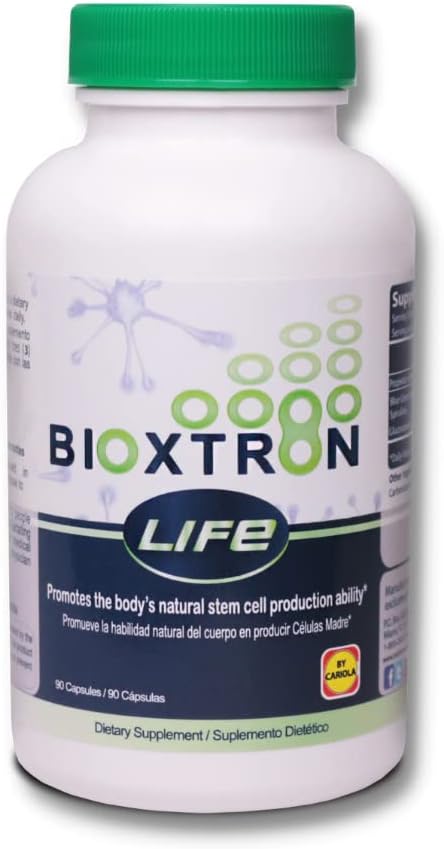 AFA Stem Cell Supplement for Joint Support, Muscle Pain, Energy, and Immune System - Blue Green Algae Spirulina - 90 Capsules + 2 oz Cream