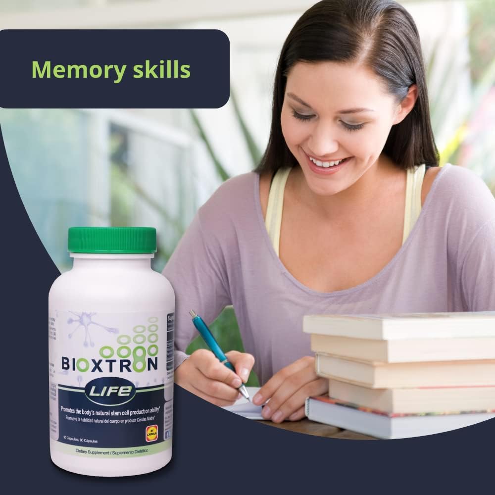 AFA Stem Cell Supplement for Joint Support, Muscle Pain, Energy, and Immune System - Blue Green Algae Spirulina - 90 Capsules + 2 oz Cream