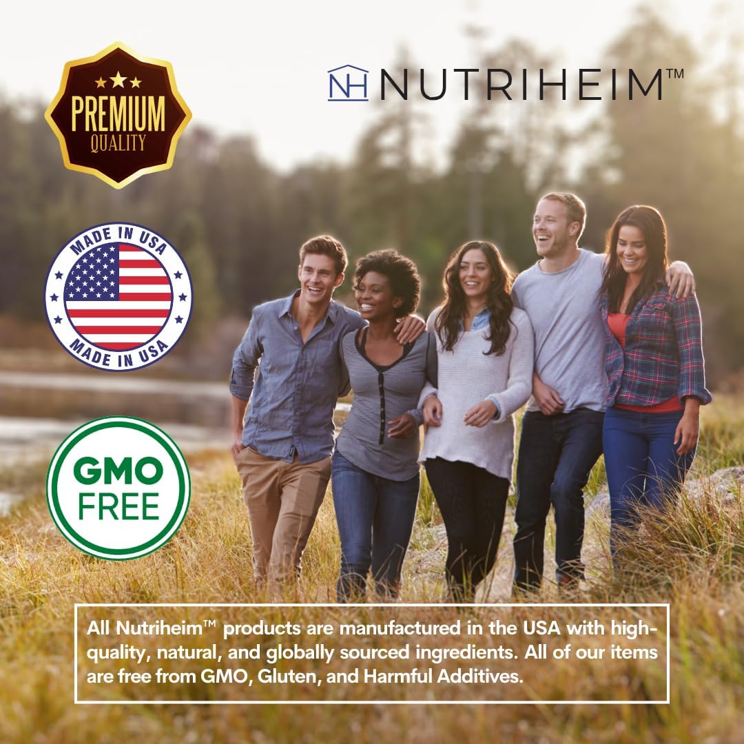 Agaricus Blazei Organic Mushroom Extract: Immune & Energy Support - 30% Polysaccharides - 180 Veg Caps - Non-GMO, Gluten-Free, Vegan