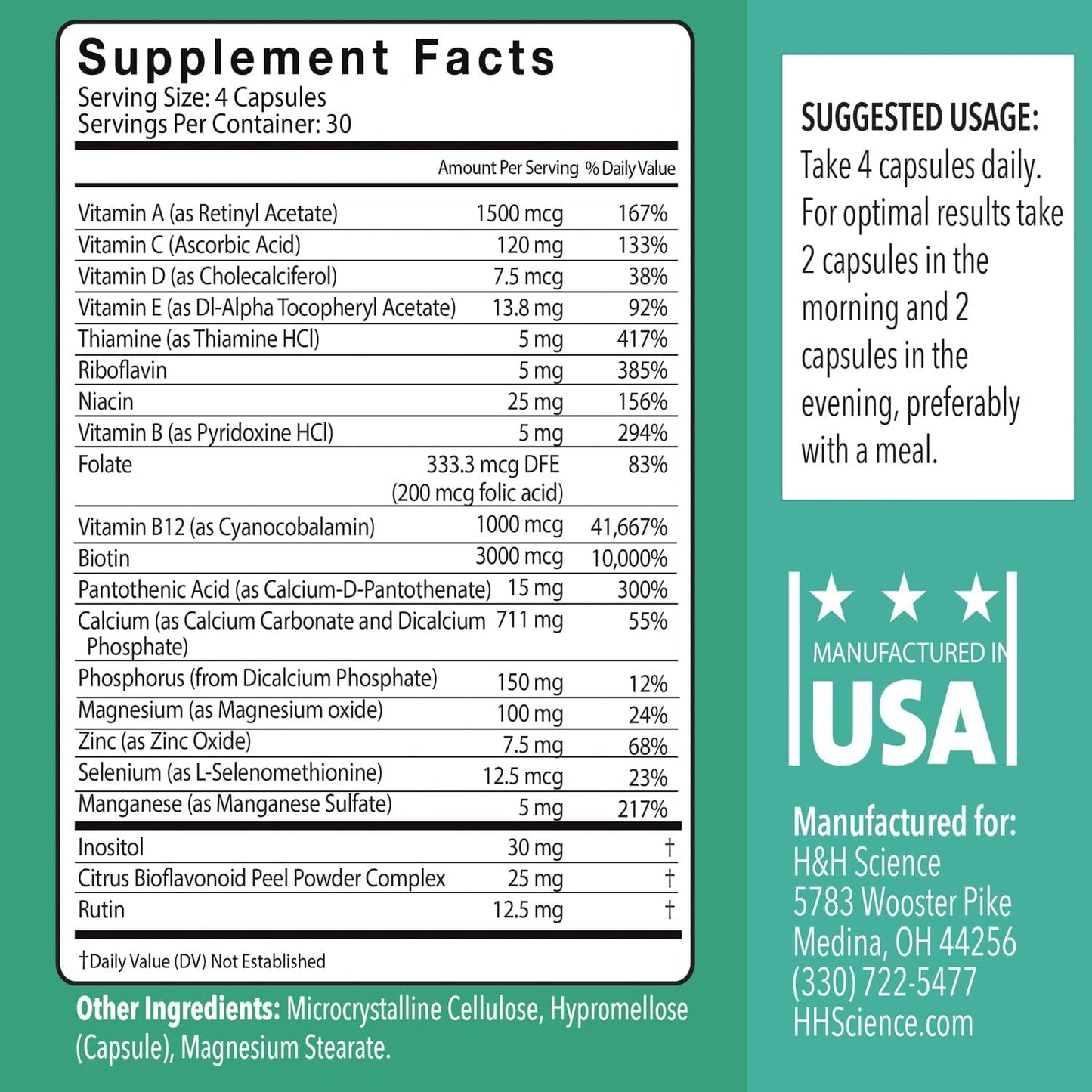 Age-Defying Vitamins for Balanced Skin - Natural Anti-Aging Formula