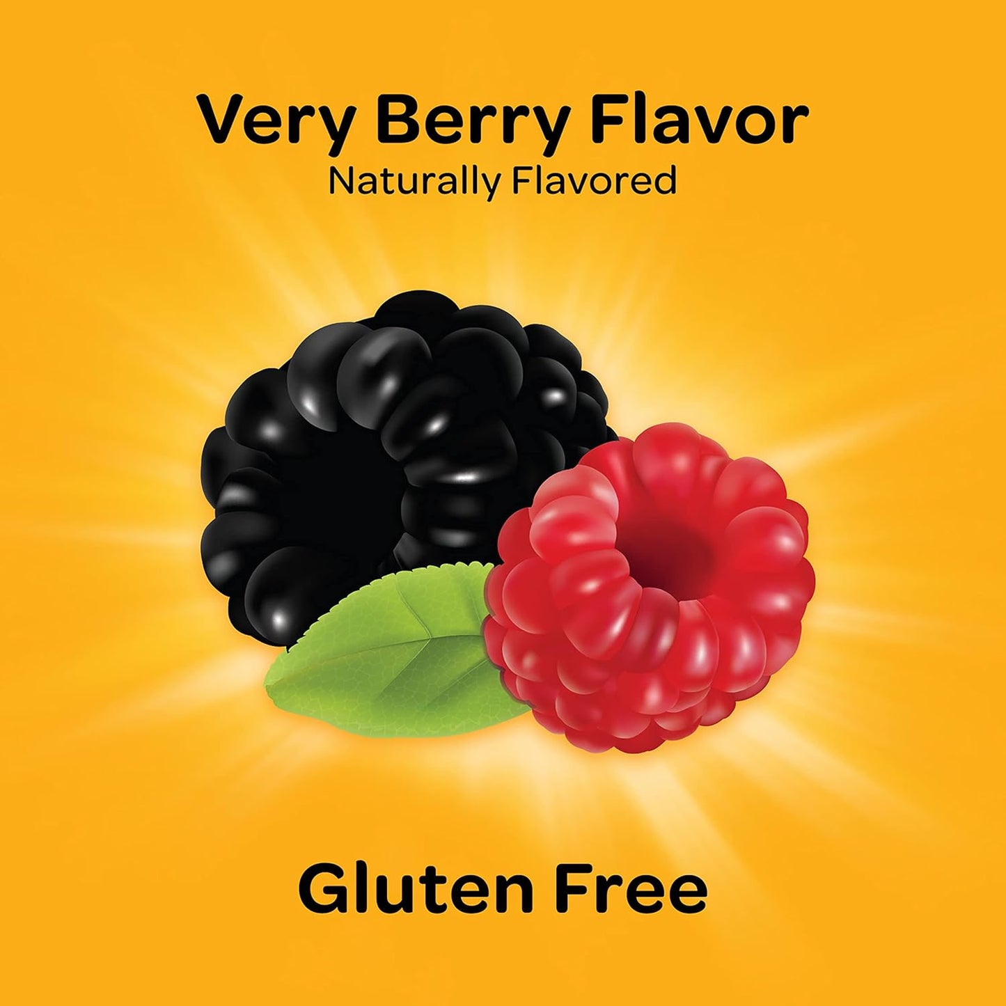 Airborne KIDS 500mg Vitamin C & Zinc Chewable Tablets - Immune Support with Antioxidant Vitamins A, C, & E - 32 Tablets, Very Berry Flavor