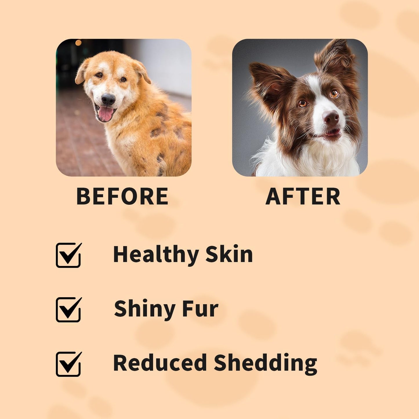 AlaskOmega Omega 3 Fish Oil Chews for Dogs - EPA DHA Fatty Acids Supplement for Hip Joint Health, Itch Relief, and Skin Coat (100 Soft Chews)