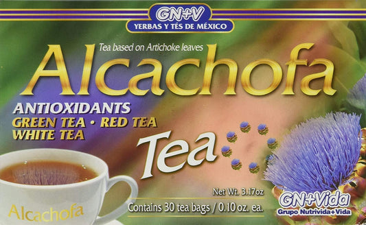 Alcachofivida Artichoke Tea - 30 Tea Bags in 1 Box by Grupo Nutrivida