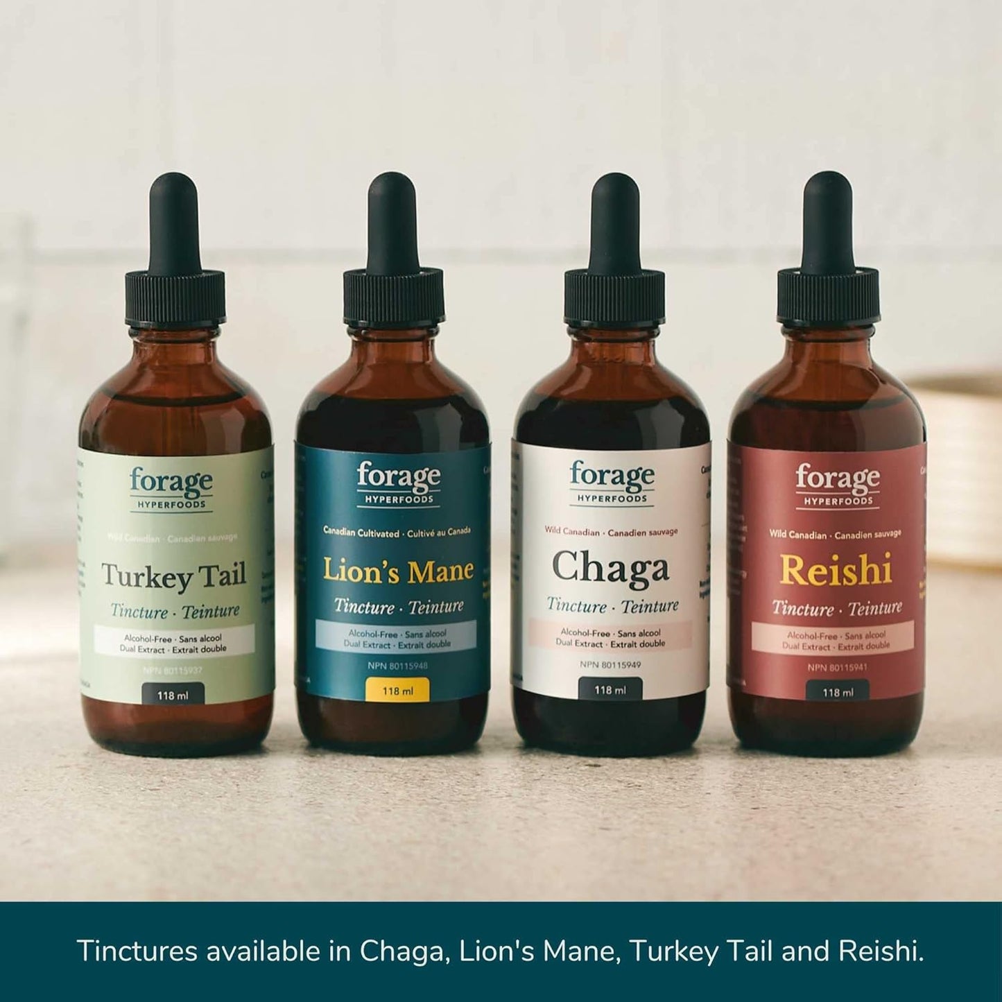 Alcohol-Free Lion's Mane Mushroom Superfood Extract Tincture - Canadian Grown, Vegan, Non-GMO - Memory and Nerve Support - 118ML