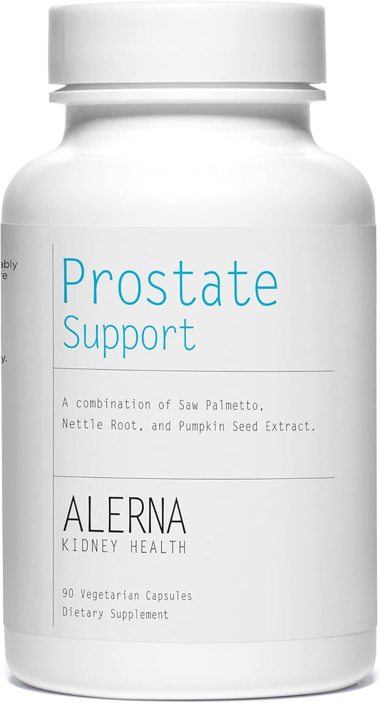 Alerna Prostate Support Supplement for Men with Saw Palmetto, Nettle Root, and Pumpkin Seed Extract - 1 Bottle