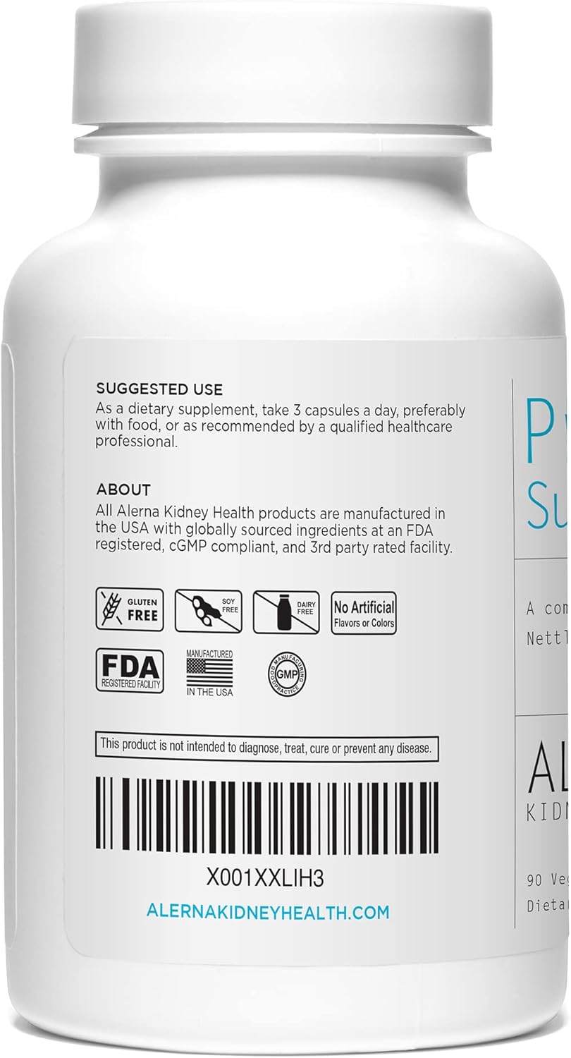 Alerna Prostate Support Supplement for Men with Saw Palmetto, Nettle Root, and Pumpkin Seed Extract - 1 Bottle