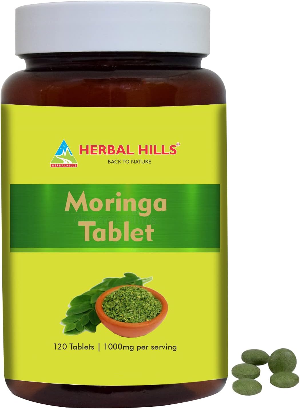 Alfalfa and Moringa Herbal Tablets Combo Pack for Natural Wellness