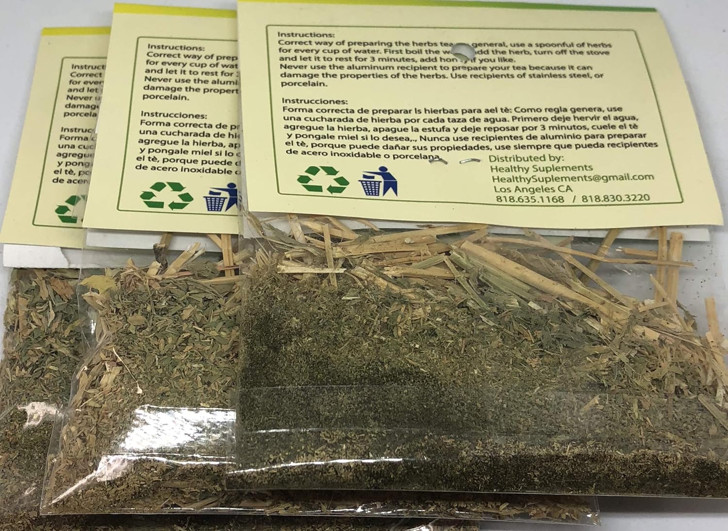 Alfalfa Leaves Herbal Tea - Natural Healthy Supplements for Wellness