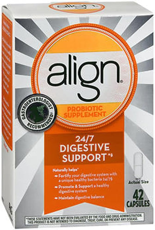 Align Probiotic Supplement Capsules - 2 Pack, 42 Count - Discounted Business Price