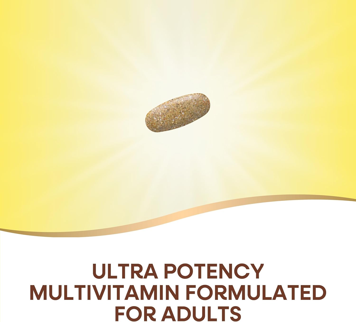 Alive! Adult Ultra Multivitamin with B-Vitamins & Methylated B12 for Energy & Heart Health, Gluten Free - 60 Tablets