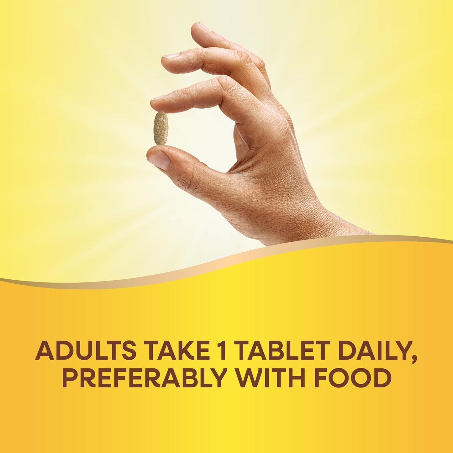 Alive! Adult Ultra Multivitamin with B-Vitamins & Methylated B12 for Energy & Heart Health, Gluten Free - 60 Tablets