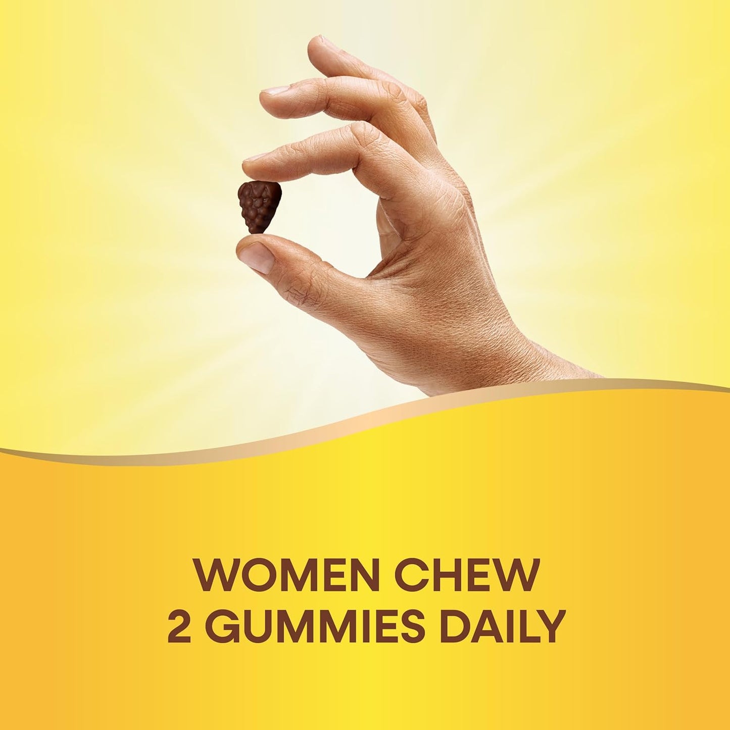 Alive! Women's Daily Gummy Multivitamins - 16 Vitamins & Minerals for Energy Metabolism, Hair, Skin & Nails - Vegetarian, Mixed Berry Flavored - 130 Gummies