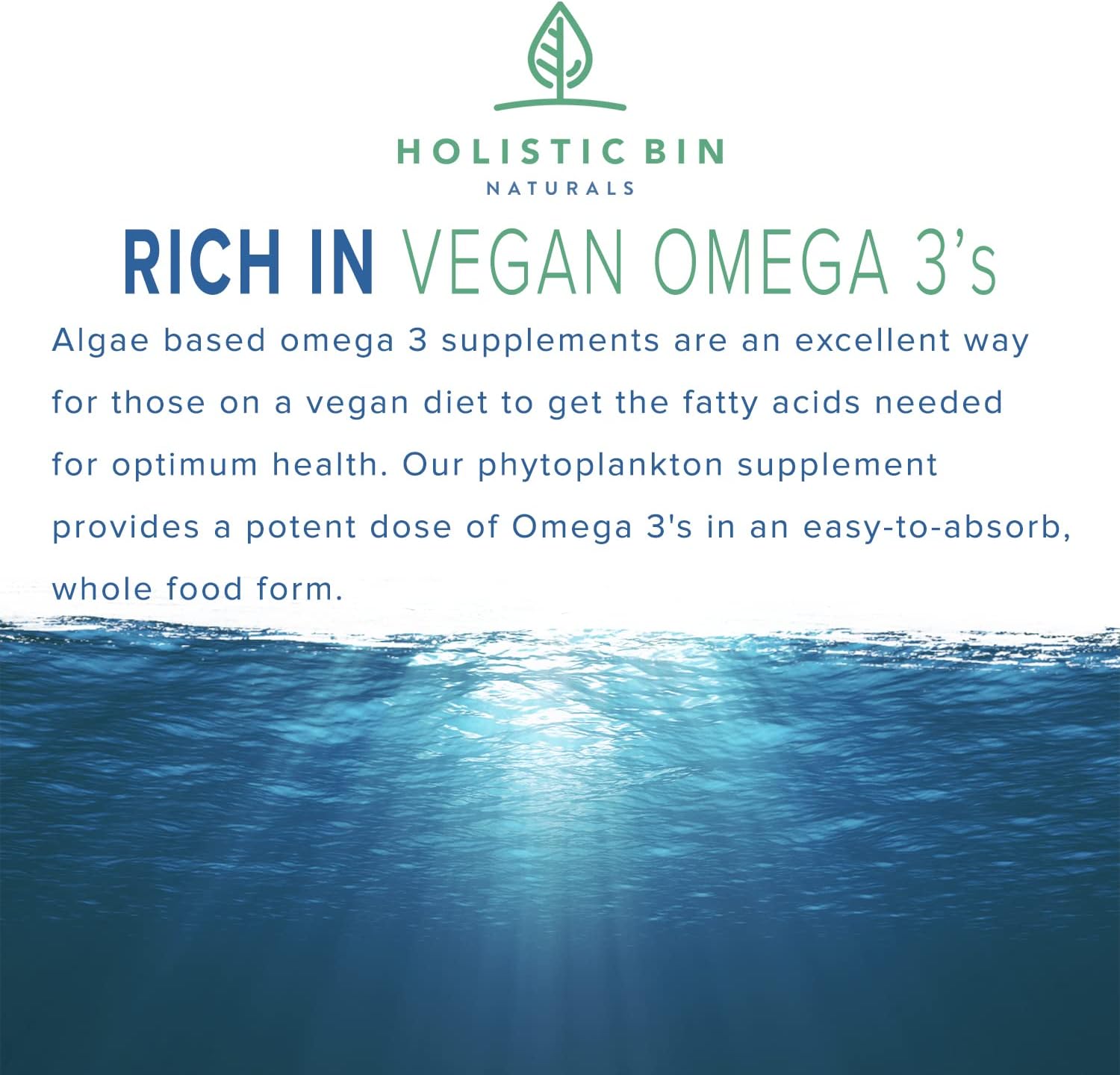 Alkaline Rock Stars Blue Green & Red Algae Supplement - 500mg Capsules with Marine Phytoplankton & Astaxanthin | Antioxidant-Rich Vegan Omega 3 Source | 30 Day Supply