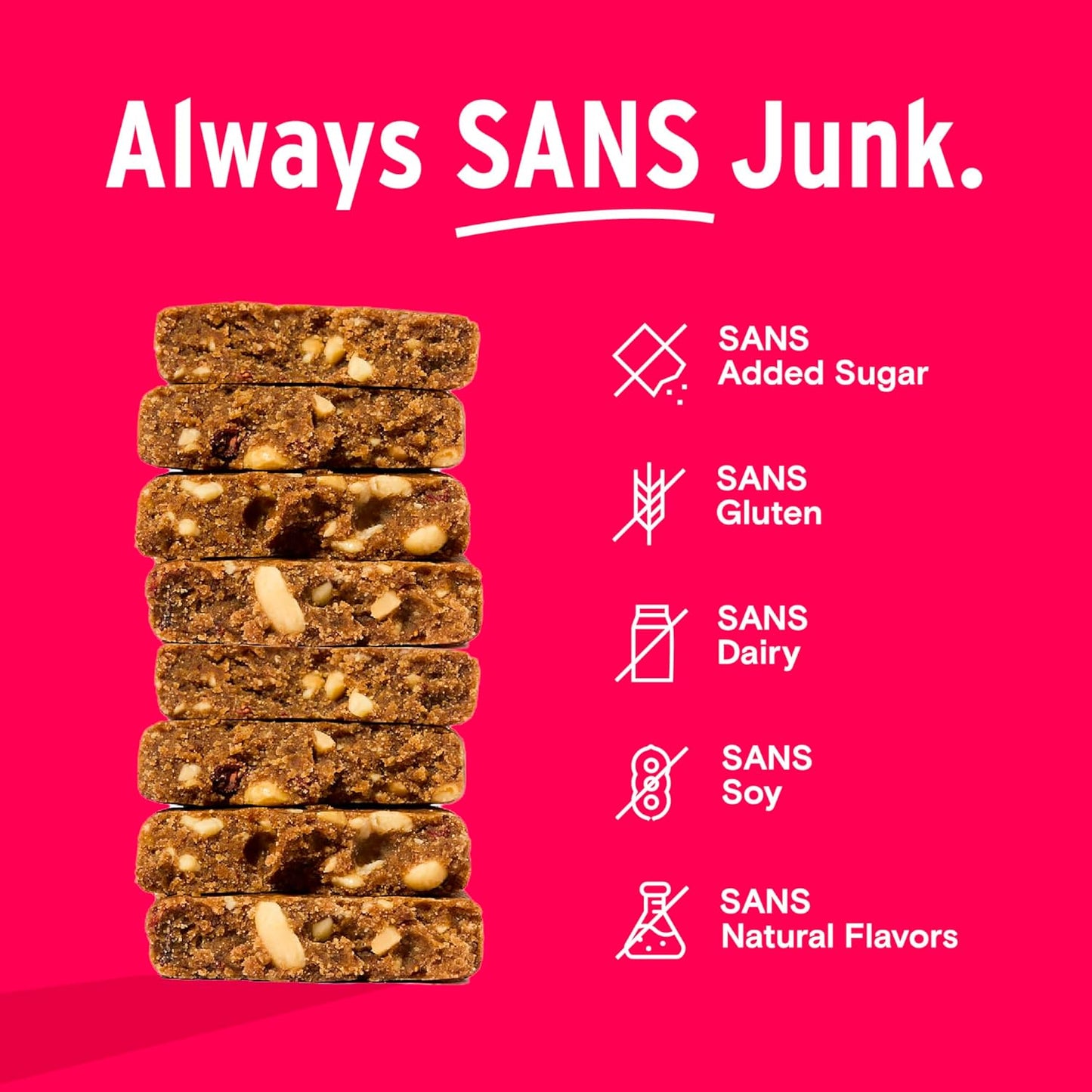 All-Natural Dairy-Free Protein Bar with 14 Vitamins & Minerals - Gluten-Free Meal Replacement Bar (12 Pack)