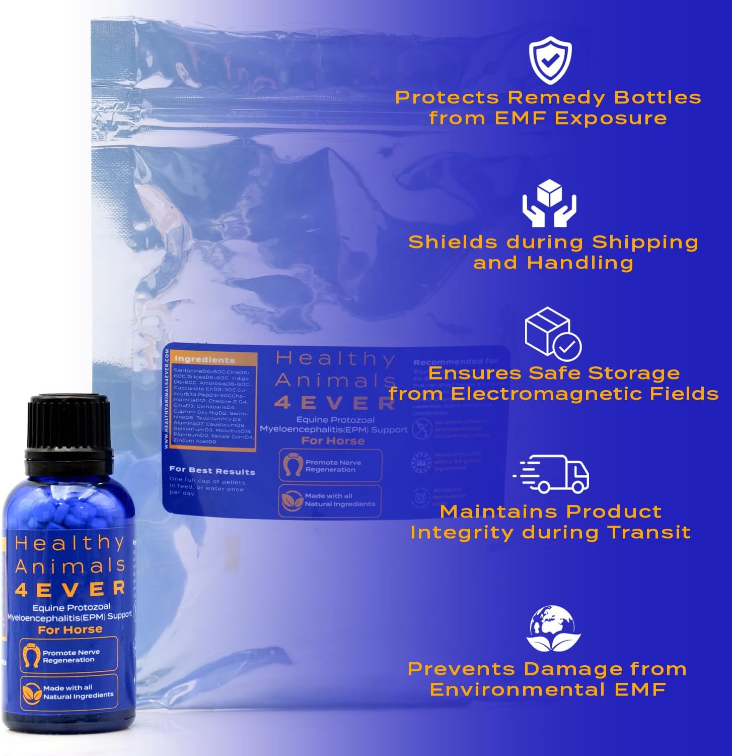 All-Natural Equine Protozoal Myeloencephalitis (EPM) Support Supplements - Reduce Weakness & Ataxia - Highly Effective - 300 Tablets