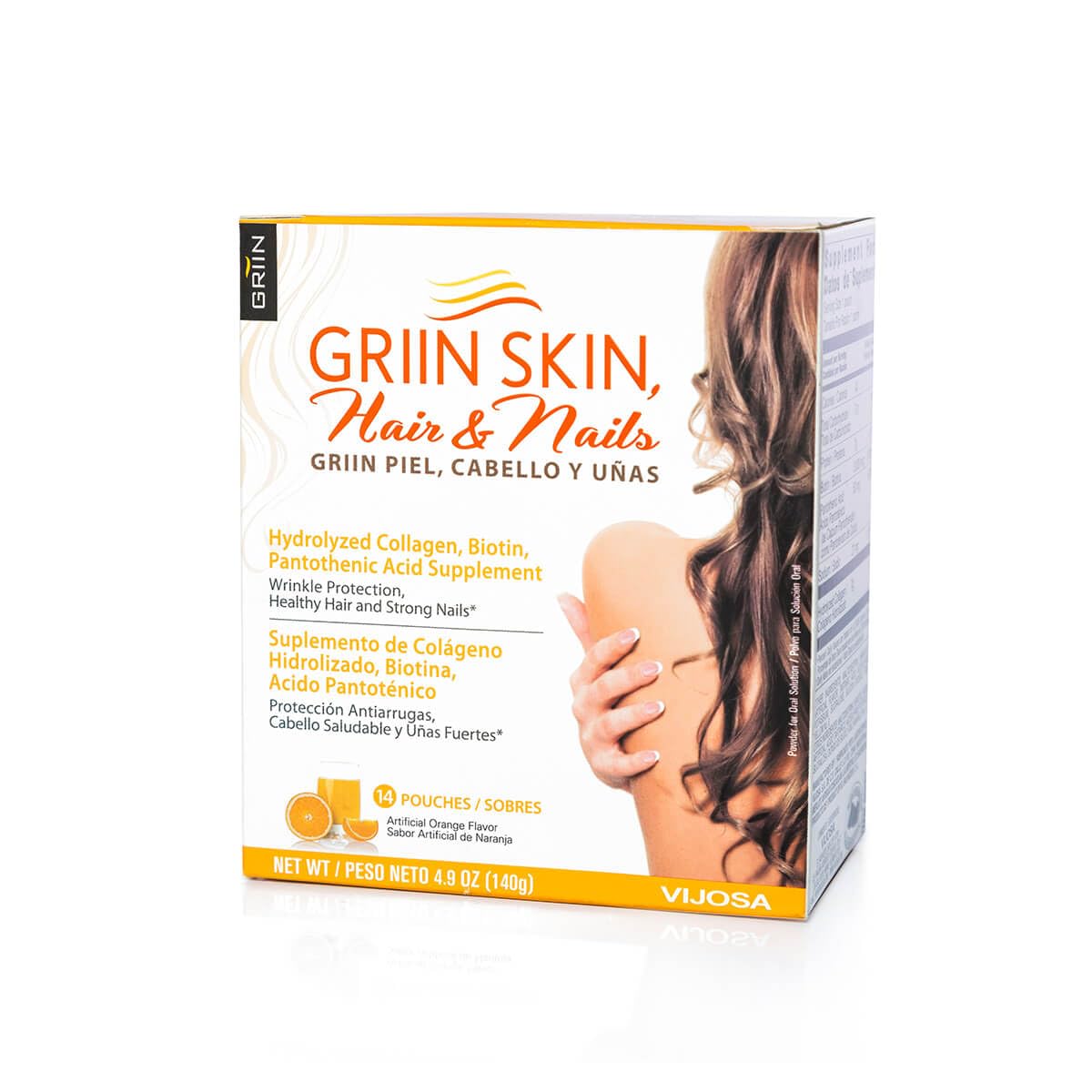 All-Natural GRIIN Supplement for Healthy Skin, Hair, and Nails