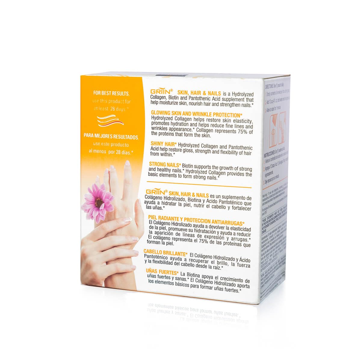 All-Natural GRIIN Supplement for Healthy Skin, Hair, and Nails