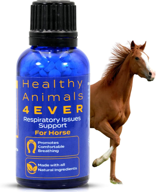 All-Natural Horse Respiratory Support Tablets for Heaves, Allergies & Infections