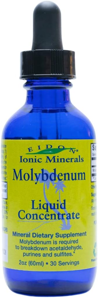 All Natural Liquid Molybdenum Drops - Supports Biological Processes, 2 oz Mineral Supplement