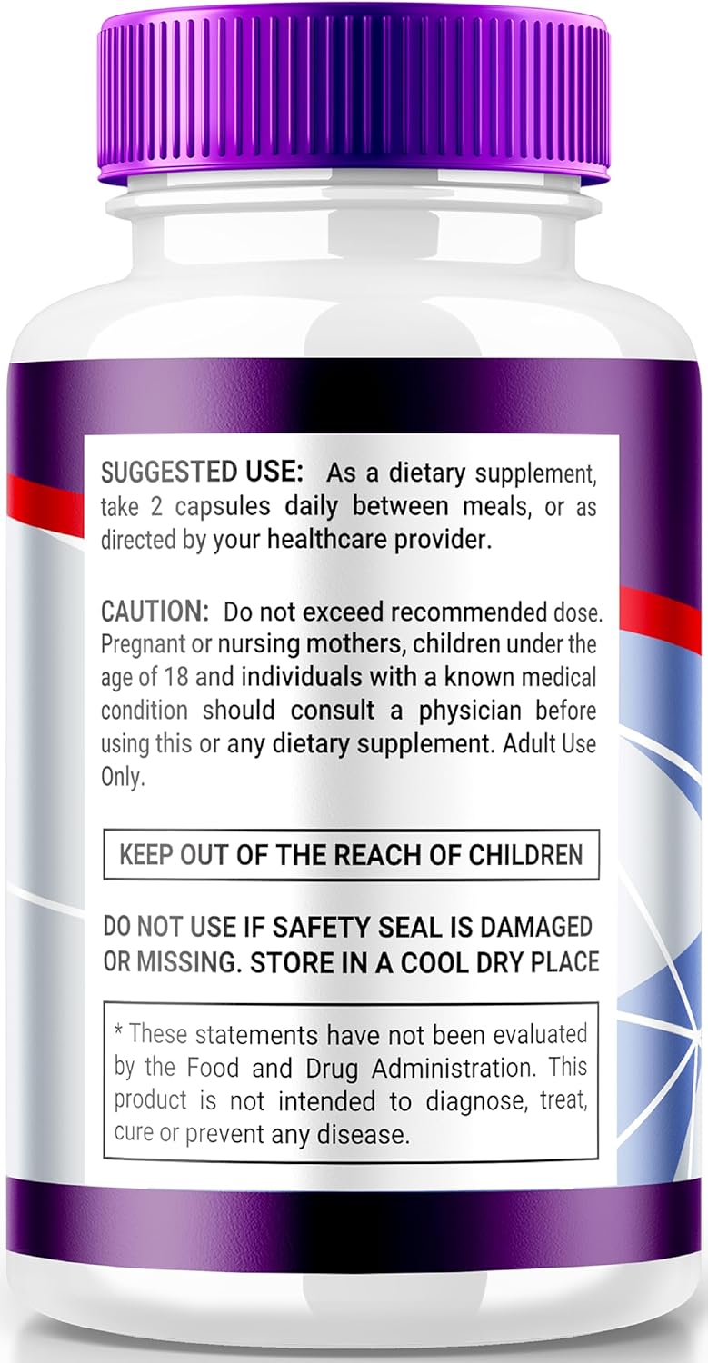 All Natural NutraRize Synaptic XR Core Focus Capsules for Cognitive Health - Memory Boosting Formula with Great Reviews (60 Capsules)