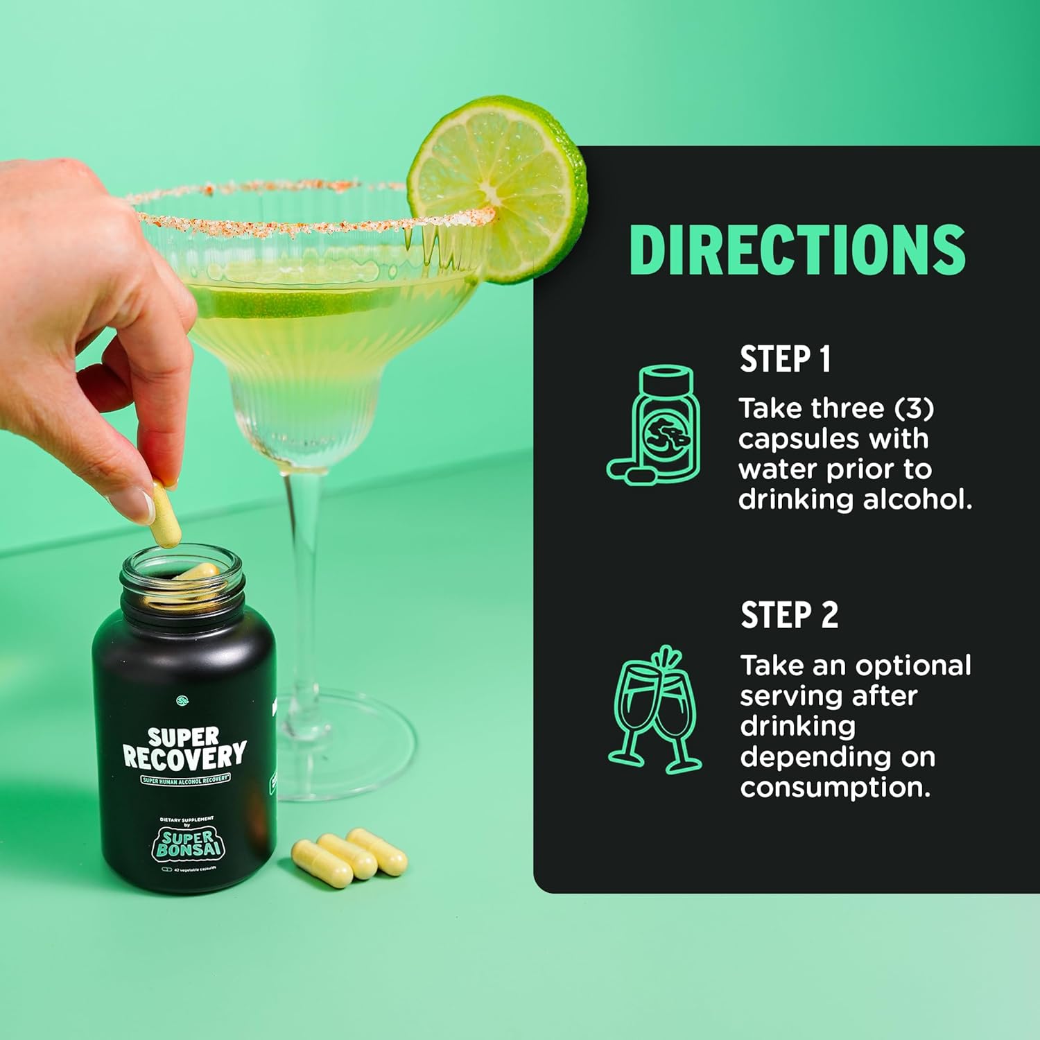 All Natural Super Liver Cleanse Detox & Repair Bundle for Super Recovery with SuperBonsai