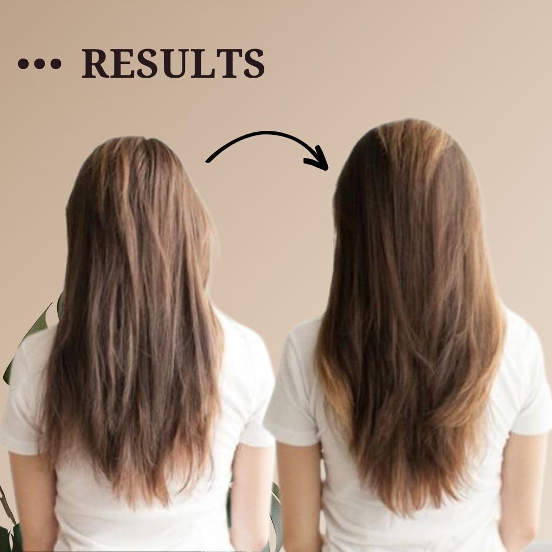 All Natural Vegan Hair Vitamin Supplement for Men & Women - Promotes Hair Growth & Thickness - 5000 Mcg Biotin Capsules