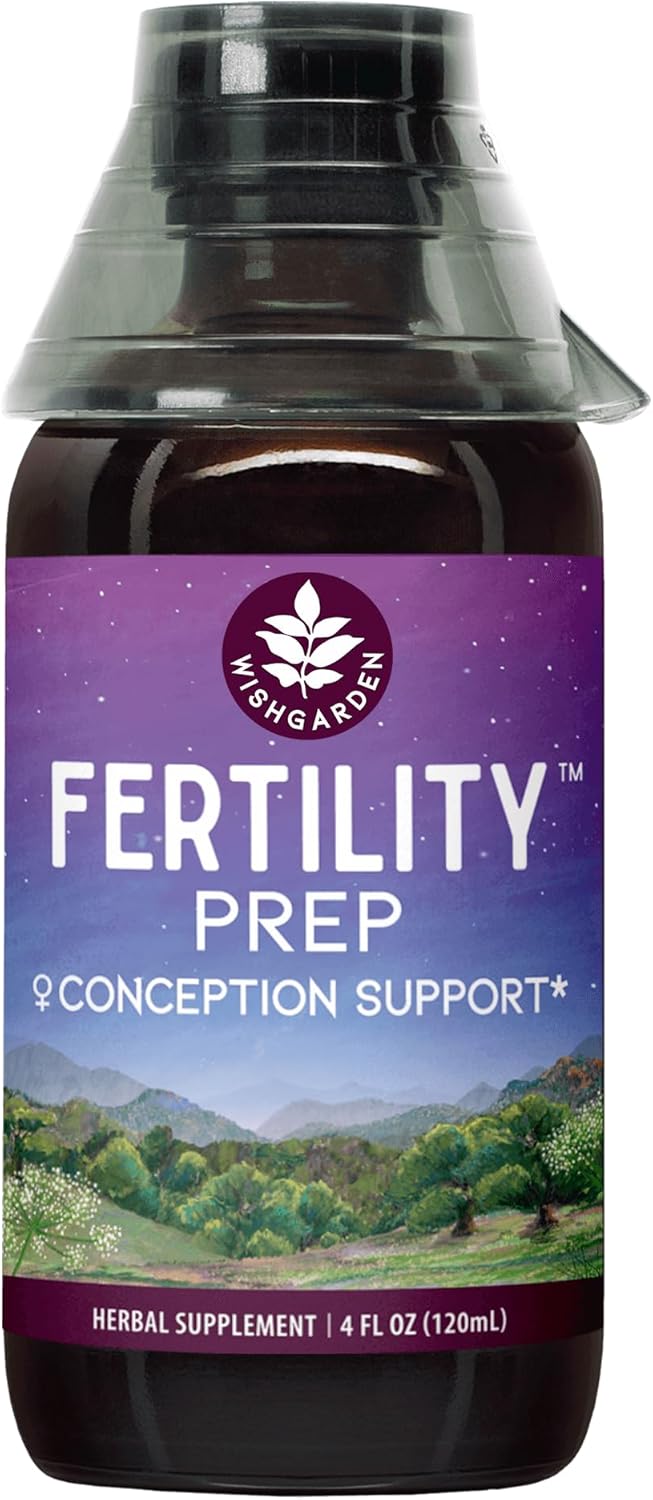 All-Natural Women's Fertility Herbal Supplement with Vitex, Red Maca & Raspberry Leaf for Healthy Hormone Balance & Reproductive Function