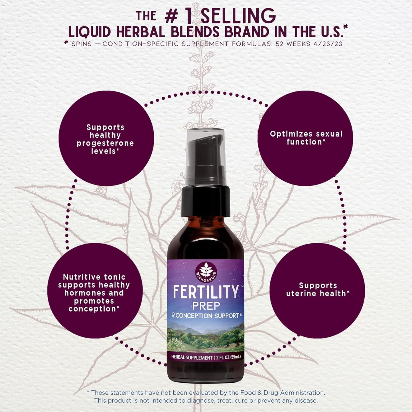 All-Natural Women's Fertility Herbal Supplement with Vitex, Red Maca & Raspberry Leaf for Healthy Hormone Balance & Reproductive Function