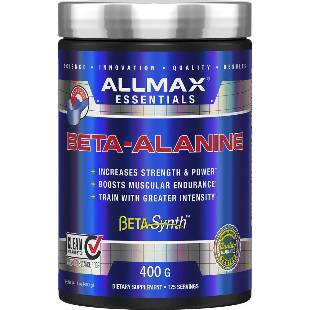 ALLMAX Nutrition Beta-Alanine Powder - 14.11 oz (400 g) - Muscle Endurance and Performance Booster