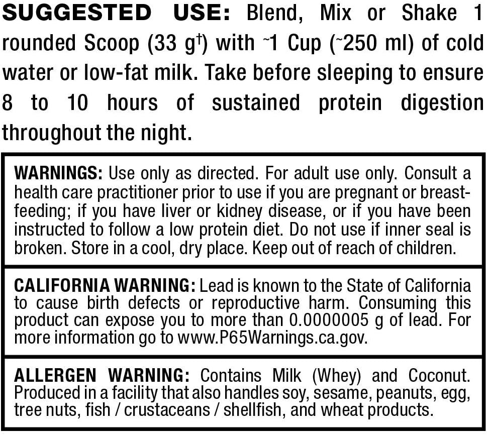 ALLMAX Nutrition CASEIN-FX Protein Powder, Chocolate - 2 lb - 25g Slow-Release Protein - Low Carb, No Added Sugar - 27 Servings
