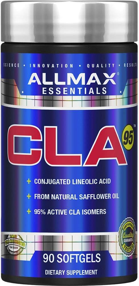 Allmax Nutrition CLA 95% Conjugated Linoleic Acid Softgels - 90 Count