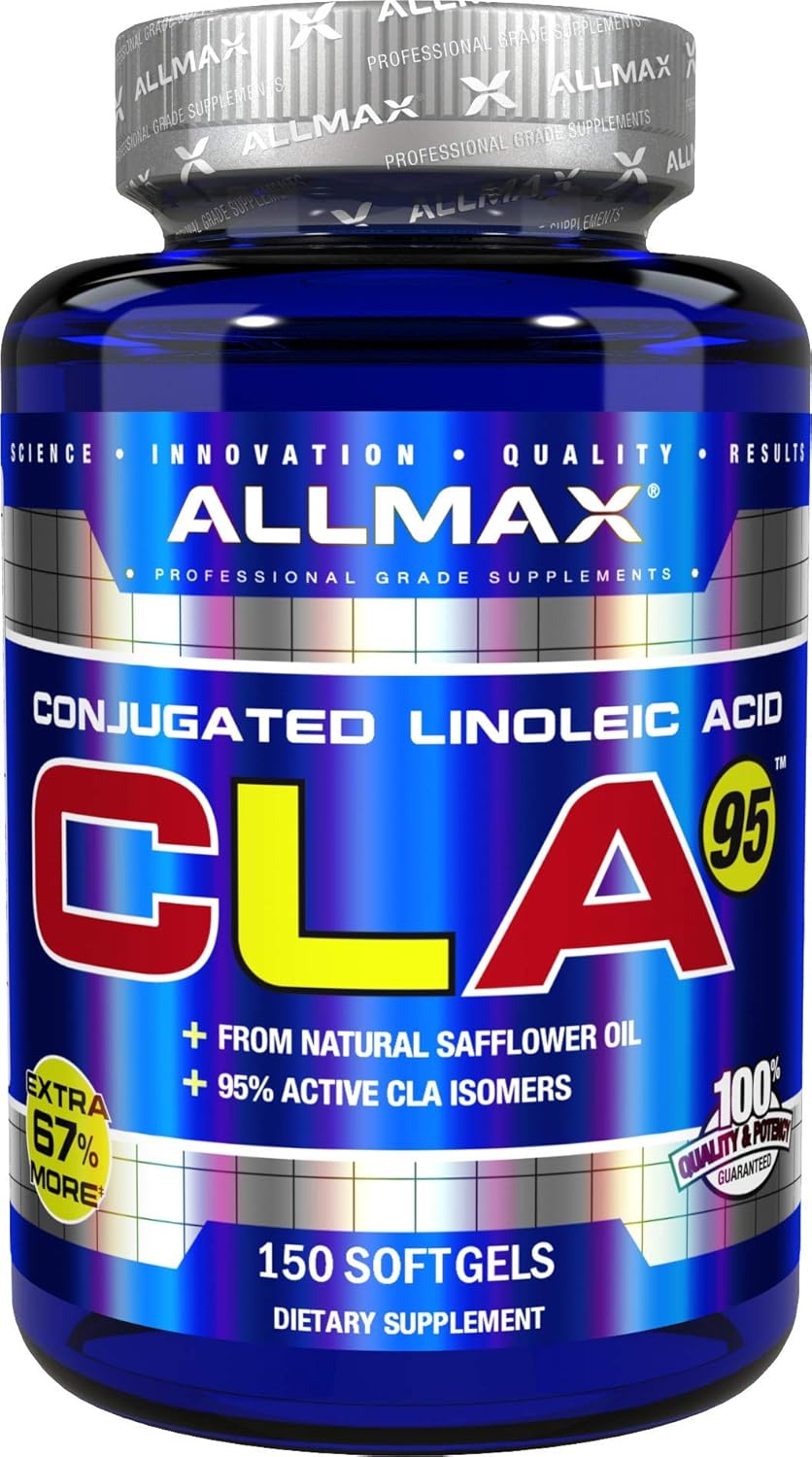 ALLMAX Nutrition CLA95 Softgels - 1,000 mg, 150 Count - Conjugated Linoleic Acid Supplement