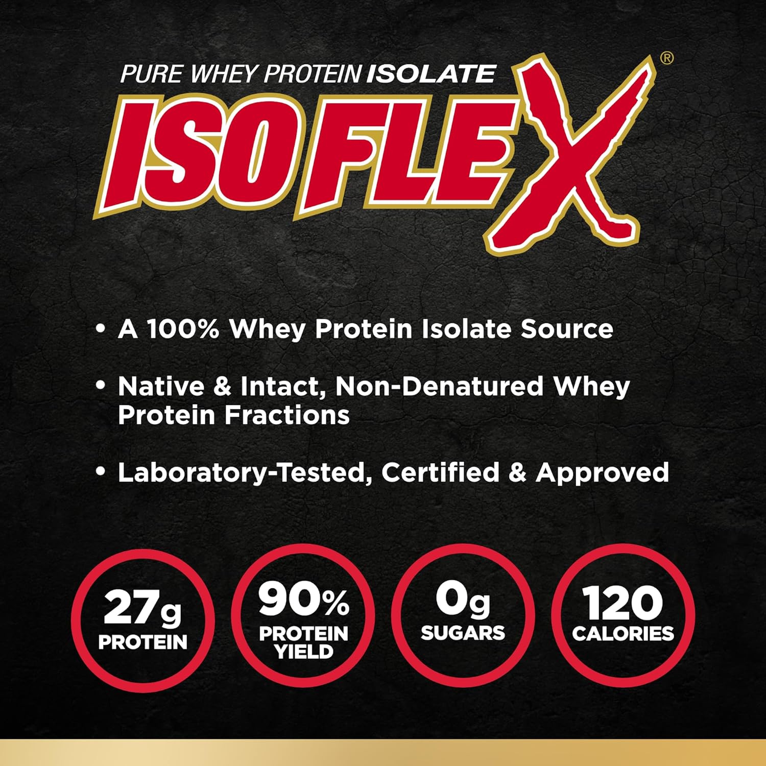 ALLMAX Nutrition ISOFLEX Whey Protein Isolate, Chocolate Peanut Butter - 0.9 lb - High Protein, Zero Fat & Sugar - 99% Lactose Free - Gluten & Soy Free - 15 Servings