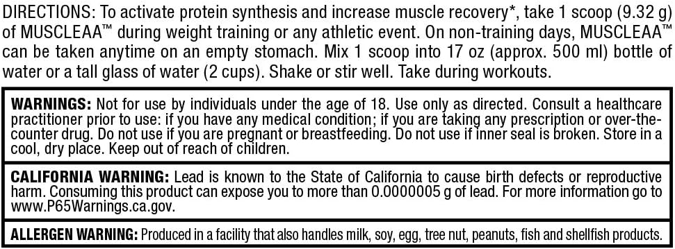 ALLMAX Nutrition MUSCLEAA Amino Energy - 7000mg EAAs, 4200mg BCAAs, Strength, Muscle Gain, Hydration, Stamina, Exercise Performance (Candy Keys)