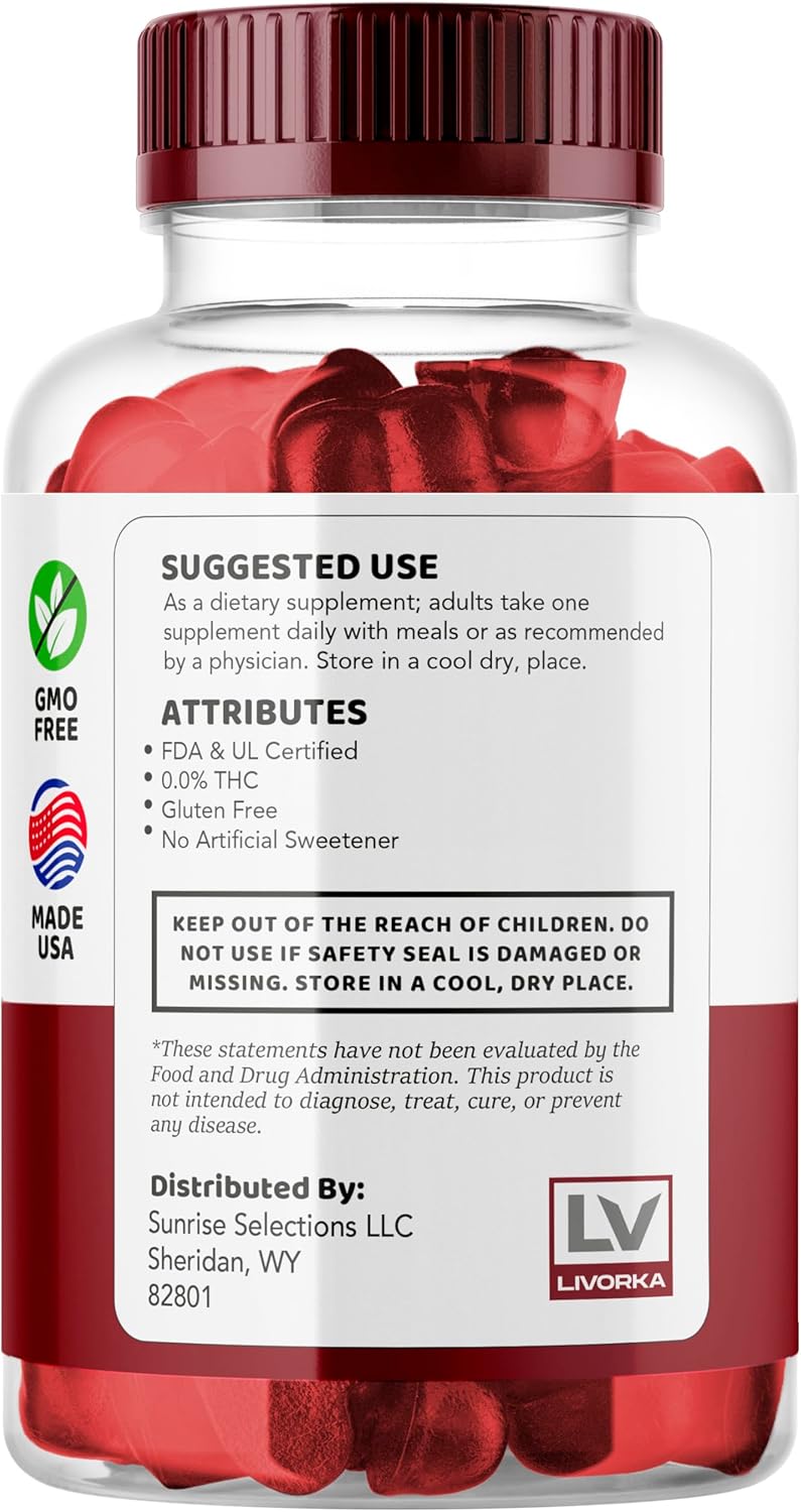 Alpha DriveRX Gummies - Advanced Formula with 30 Pills Capsules, 1 Month Supply