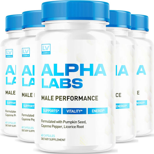 Alpha Labs Max Performance Capsules - 5 Month Supply