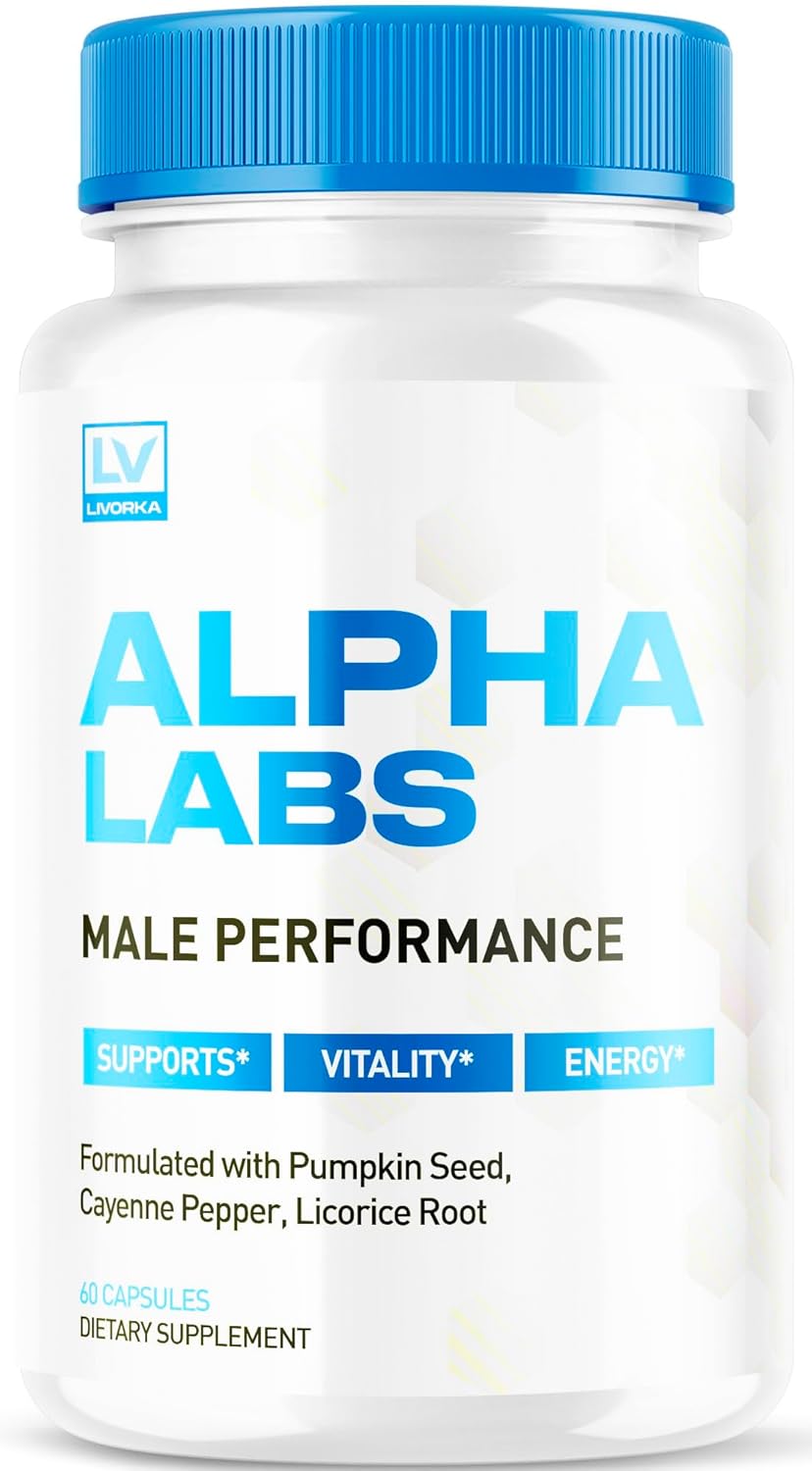 Alpha Labs Max Performance Capsules - Advanced Formula for Strength and Endurance, 60 Count