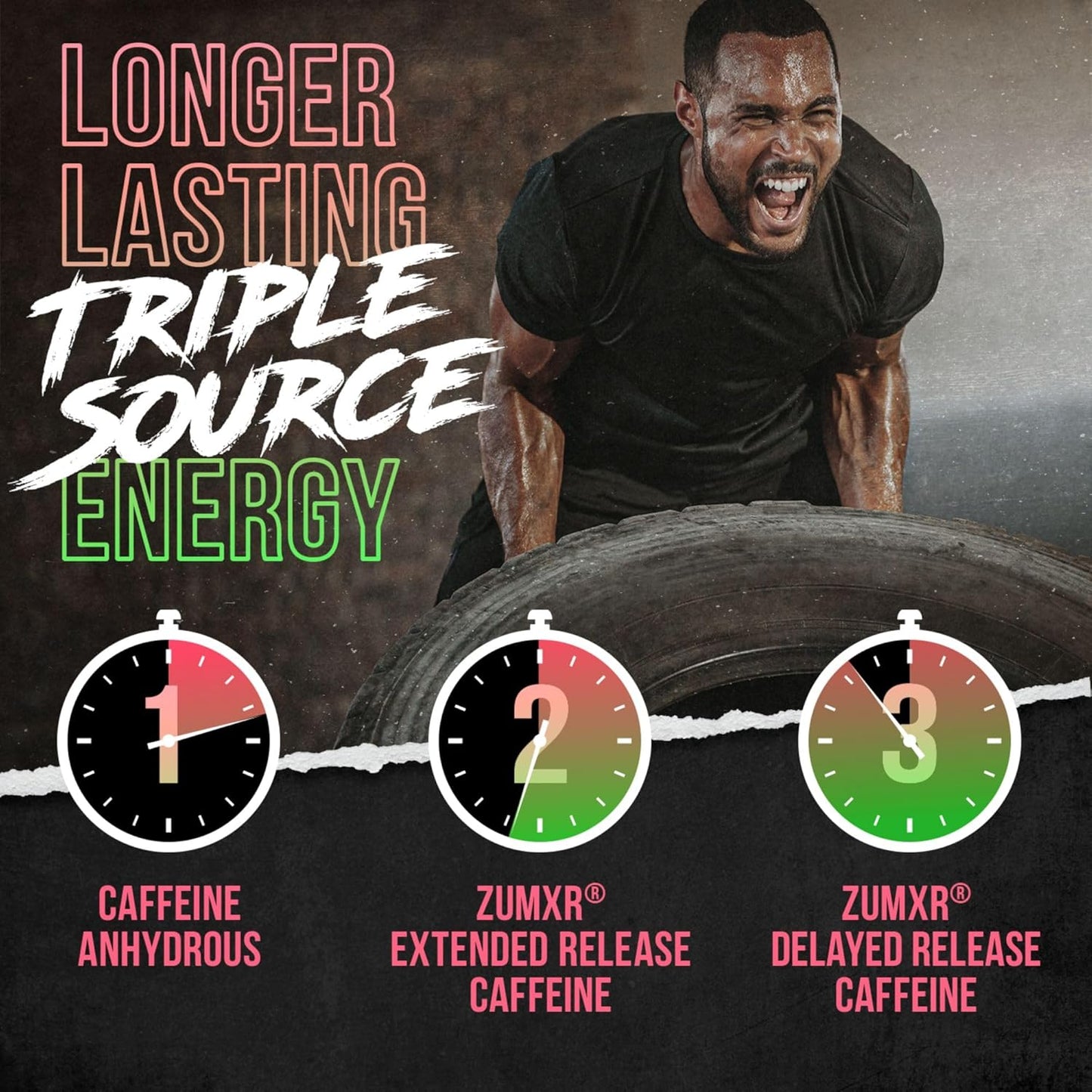 ALPHA LION Superhuman Pre Workout Powder with Beta Alanine, L-Taurine, Tri-Source Caffeine, Nitric Oxide, and Citrulline - Muscle Melon Flavor (21 Servings)