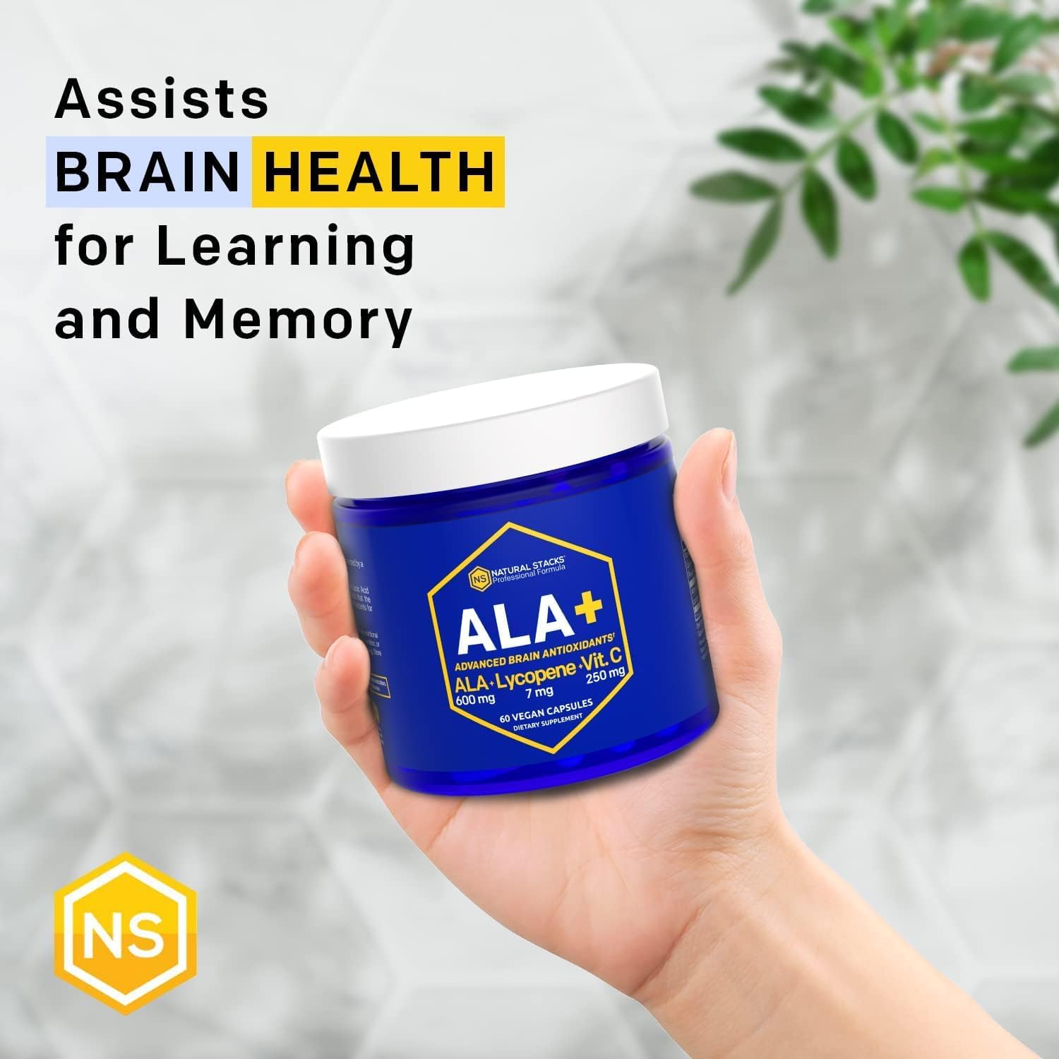 Alpha Lipoic Acid 600mg with Lycopene and Vitamin C - Immunity & Cellular Function Support - Brain Health Supplement - BoostGo Australia