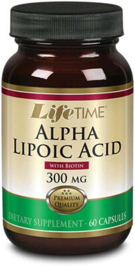 Alpha Lipoic Acid Supplements for Long-Term Health | 60 Tablets, 300mg