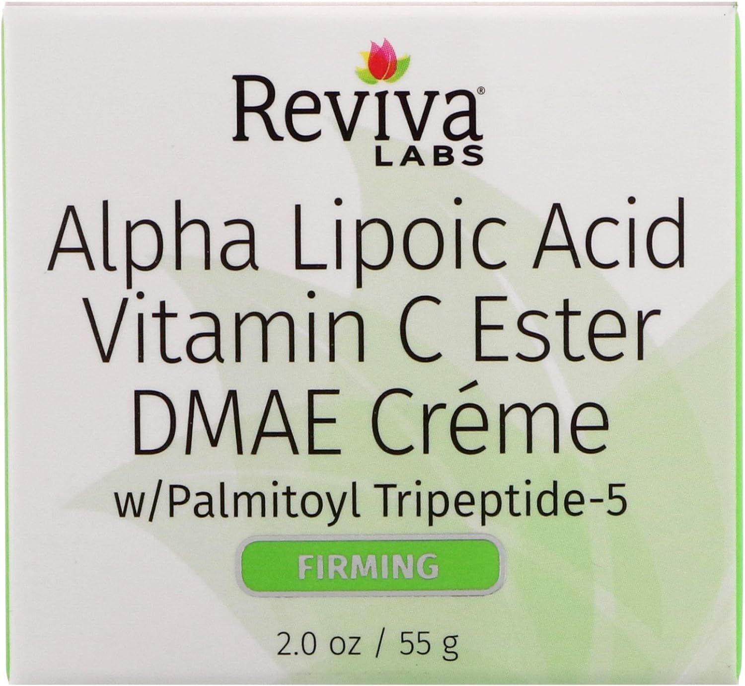 Alpha Lipoic Acid, Vitamin C Ester, and DMAE Cream by Reviva Labs - 2 Ounce Jar