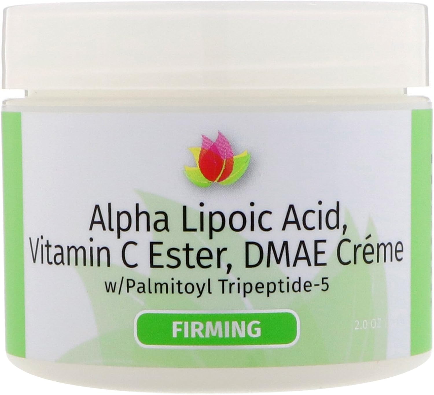 Alpha Lipoic Acid, Vitamin C Ester, and DMAE Cream by Reviva Labs - 2 Ounce Jar