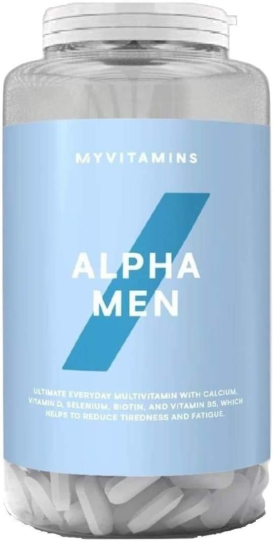Alpha Men 240 Gel Capsules by MyProtein - Multivitamin and Mineral Supplement for Men with Essential Nutrients for Overall Health and Wellness