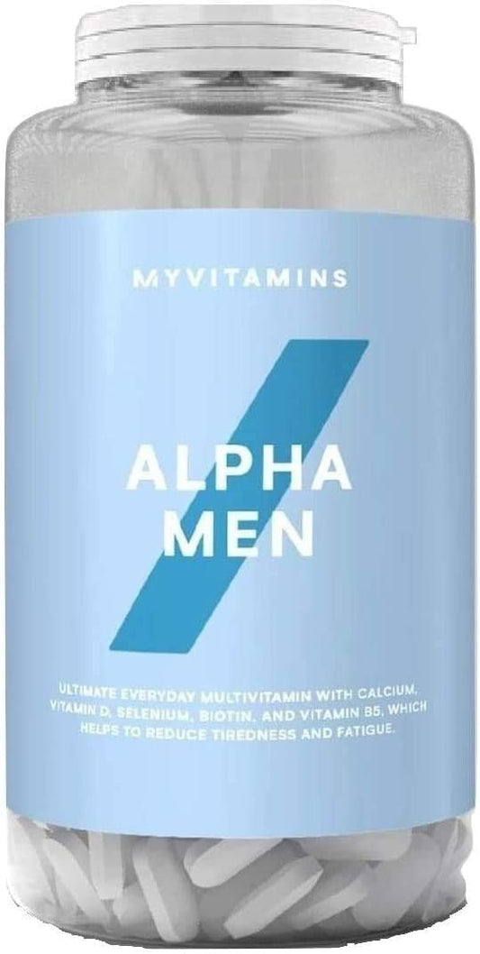 Alpha Men 240 Gel Capsules by MyProtein - Multivitamin and Mineral Supplement for Men with Essential Nutrients for Overall Health and Wellness