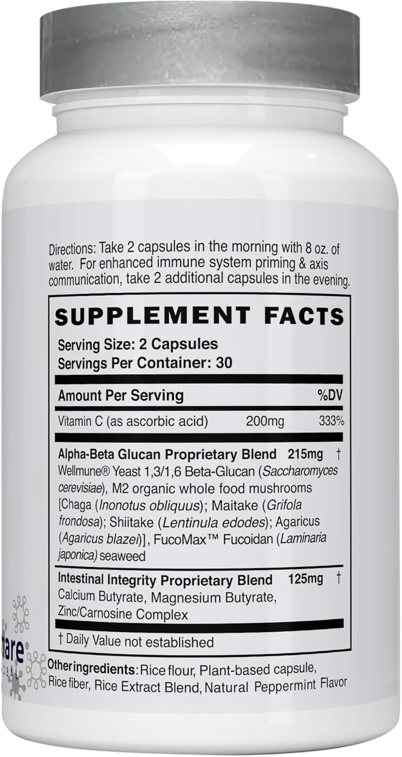 Amare Global MentaSync® Immune System Support Supplement with 60 Capsules for Gut-Brain Axis Communication