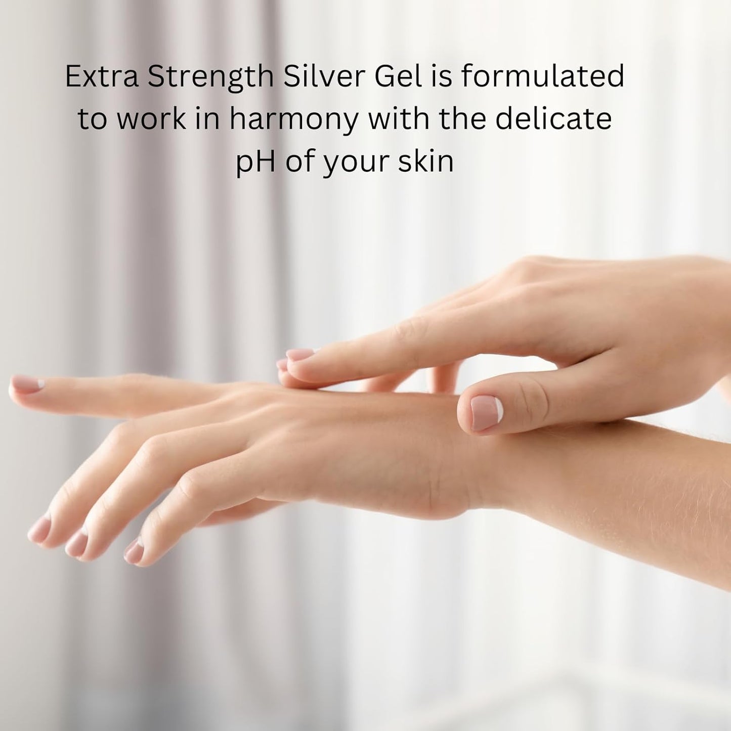Ameo Life Colloidal Silver Gel 35 ppm - pH Balanced for Healthy Skin, Minor Cuts, Scrapes & Burns - Natural Skin Care Rejuvenation - 100ml