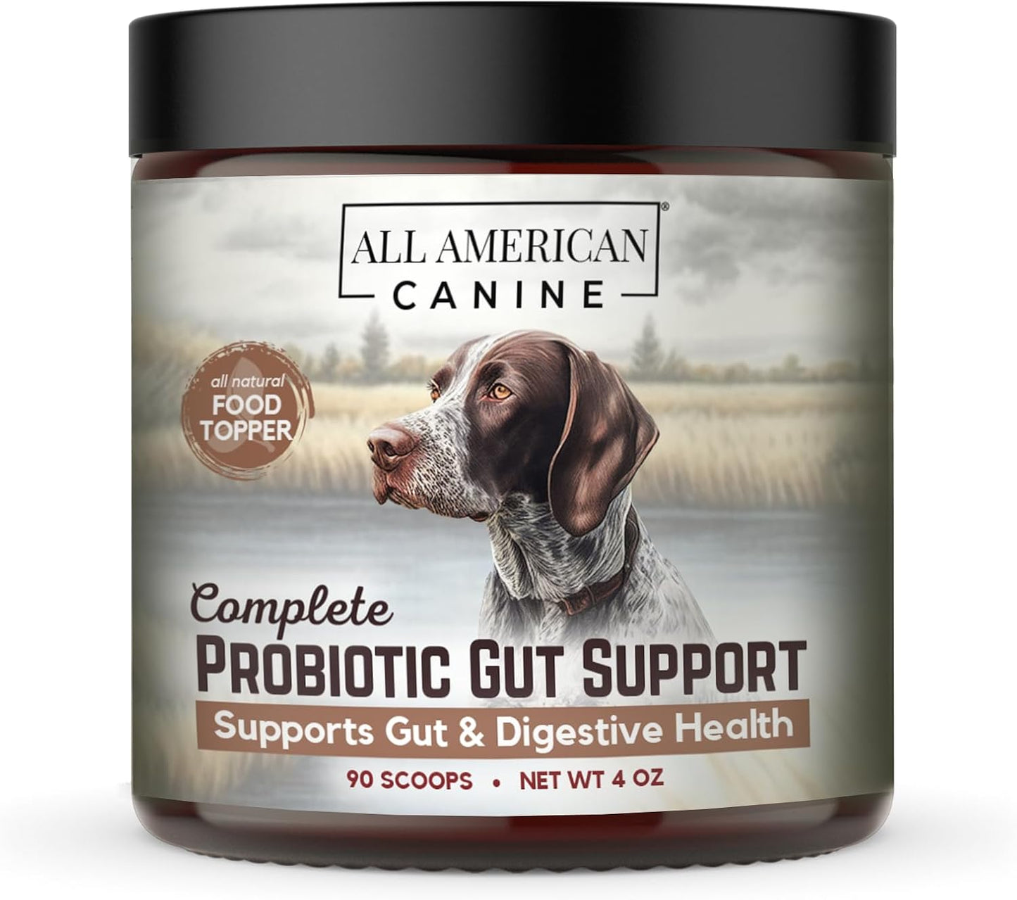 American Canine Probiotic Blend for Digestive Health & Immune Support - Prevents Diarrhea, Constipation, Inflammation - 90 Servings